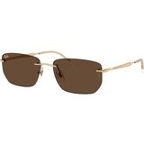 Ray-ban RB3768 001/73 ONE SIZE (56) Zlata/Rjava | Shoptok.si
