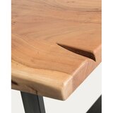 Kave Home Jedilna miza z mizno ploščo iz akacije 97,5x200 cm Alaia – | Shoptok.si