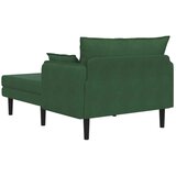  Preveliki šezlong Tamnozelena Baršunasta tkanina - Zelena boja džungle 101 cm | shoptok.hr