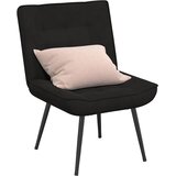  Stolica za opuštanje crna 64x74x84 cm baršun | shoptok.hr