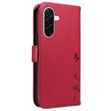SUNSKY Eleganten ovitek etui za Samsung A36 / A37 / A56, Regrat, Rdeč | Shoptok.si