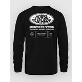 Horsefeathers Junky Majica z dolgimi rokavi black | Shoptok.si