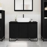  Kupaonski ormarić za sudoper Crni hrast 91 x 35 x 60 cm | shoptok.hr