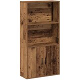  Regal za knjige boja starog drva 60x24x120 cm konstruirano drvo | Eponuda.com