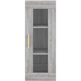  Visoka komoda siva sonome 34 5x34x180 cm od konstruiranog drva | shoptok.hr