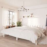 vidaXL Okvir za krevet od borovine bijeli 180 x 200 cm UK Super King Cijene