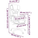  Pisarniški stol krem umetno usnje, (21135107) | Shoptok.si