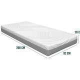  Debela vzmetnica iz hladne in zračne pene za nastavljivo posteljo (20cm 155,99cm višine) | Shoptok.si