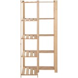  Kutni stalak za pohranu 5 razina 80x28,5x170cm masivna borovina | shoptok.hr