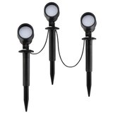 Brilliant SET 3x LED spoljašnja lampa KAMARA LED/8,5W/230V IP44 crna | Eponuda.com