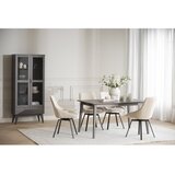 Rowico Rjava vitrina v hrastovem dekorju 82x185 cm Filippa – | Shoptok.si