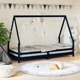 Maison Chic Otroški posteljni okvir - Otroški ležaj bel 90x200 cm trdna borovina-J2751, (21794269) | Shoptok.si