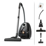 Tefal Rowenta - usisivač sa vrećom GREEN FORCE EFFITECH ECO TOTAL CLEAN 400W/230V crne boje | Eponuda.com
