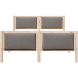  Konstrukcija postelje z vzglavjem Taupe 150 x 200 cm blago, (5000084049) | Shoptok.si