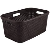 Curver Košara za perilo Keter Deco Ratan (45 l, 59 x 38 x 27 cm, rjava) Cene
