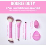 BrushArt Double Duty 5-Piece Essentials Brush & Sponge Set set čopičev | Shoptok.si
