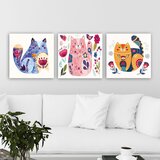 Wallity P574246807 višenamenska dekorativna platna (3 komada) | Eponuda.com