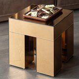 WOOOD Pomoćni stol u sjajnom dekoru 45x45 cm Mirrox – | shoptok.hr