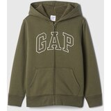 GAP Children's sherpa sweatshirt with logo - Boys Cene