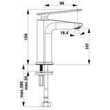 Herz Zen u11 baterija za lavabo 00077 | Eponuda.com