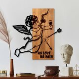 Wallity zidna dekoracija wine & eros, 57 x 58 x 3 cm, smeđa | ePonuda.com