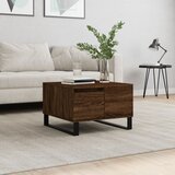 vidaXL Stolić za kavu boja hrasta 55 x 55 x 36 5 cm konstruirano drvo Cijene