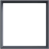 vidaXL Robovi trave 6 pcs Antracit 50 x 50 x 13 cm Jeklo | Shoptok.si