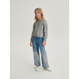 Reserved Girls` sweater - srebrna u