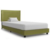 Maison Chic Posteljni okvir - Enojna postelja - Postelja za odrasle zeleno blago 90x200 cm-J9730, (21761849) | Shoptok.si