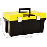  Kutija za alat plastična 595 x 337 x 316 mm žuta | shoptok.hr