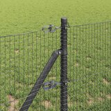 Zavarena žičana ograda za fiksaciju 100 x 0,4 m Siva Mreža | shoptok.hr
