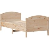 vidaXL Okvir kreveta bez madraca 90 x 190 cm od masivne borovine | shoptok.hr