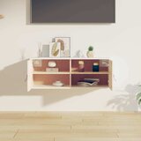  Zidni ormarić bijeli 80 x 30 x 30 cm od masivne borovine | shoptok.hr