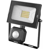 reflektor sa senzorom slim pir led smd 1620 lm 6K IP44 20W crni