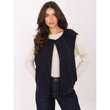 RUE PARIS Vest-IT-KZ-FL9622.29P-navy blue Cene