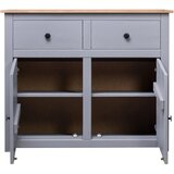  Komoda od masivne borovine 93 x 40 x 80 cm asortiman Panama | shoptok.hr