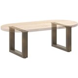 Noge za klub stolić U-oblik 2 kom Prirodni čelik 40 x (30-31) cm Čelik | shoptok.hr