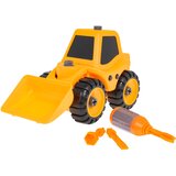  Buldožer za sastavljanje 18 cm - žuti | Shoptok.si