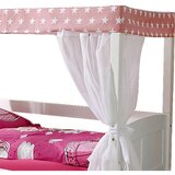 MID.YOU Postelja Z Baldahinom Lino Mini, Bor, Masivno | Shoptok.si