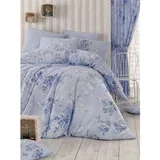 set posteljine Elena, 160x220cm, svijetlo plava
