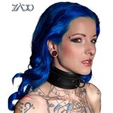 Zado Leather Collar 2030420 Black L/XL Cene