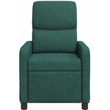 Fotelja s nagibom Tamnozelena Tkanina | shoptok.hr
