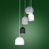  Luster na sajli TEMPRE 5xE27/15W/230V bela/siva/crna | Eponuda.com