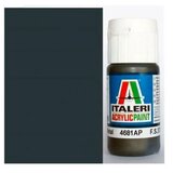 Italeri Flat Gun Metal (4681AP) - Mat oružani metal maketarska boja 20ml | shoptok.hr