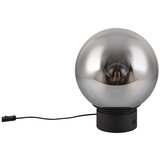 CINQUE Crna LED stolna lampa sa staklenim sjenilom (visina 36 cm) Cipallone – | shoptok.hr