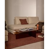 Kave Home Smeđi stakleni stolić za kavu 60x120 cm Zaren – | shoptok.hr