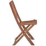  Zložljivi zunanji stoli z blazinami 8 kosov trden akacijev les | Shoptok.si