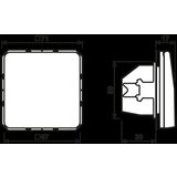 Jung SCHUKO vtičnica 16A 250V CD 1520 BFKIKL, (20888235) | Shoptok.si