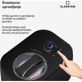 Klarstein FrostFusion aparat za sladoled, slushie i jogurt s kompresorom i priborom | 1 L | 100 W | shoptok.hr