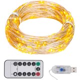 vidaXL LED lučke s 150 LED diodami toplo bele 15 m | Shoptok.si